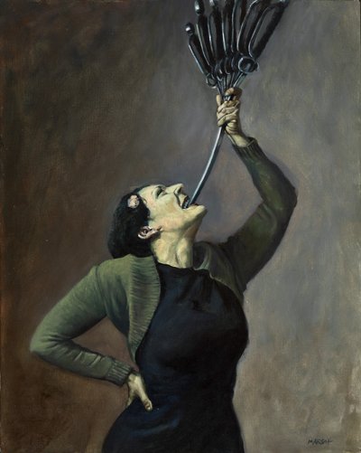 Queen of Swords, 2005 by Robert Burkall Marsh